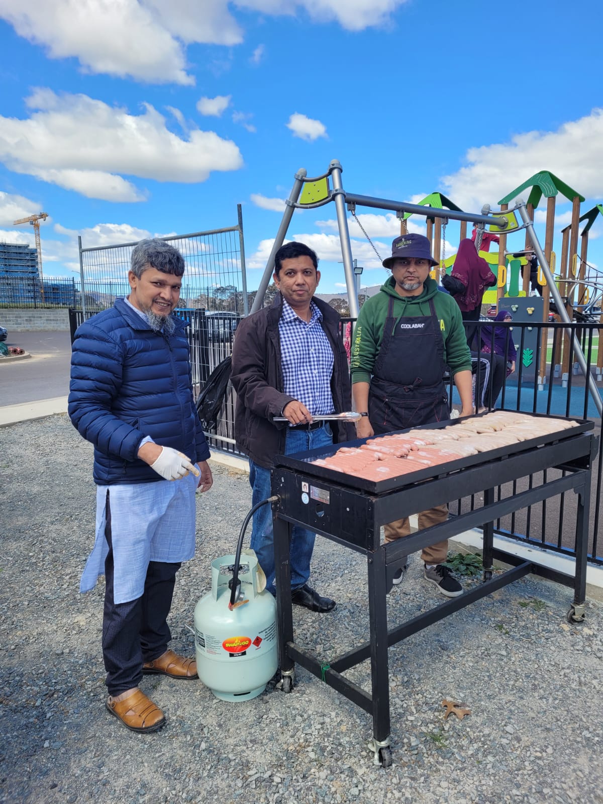 Canberra Muslim Community for a mini Floriade BBQ